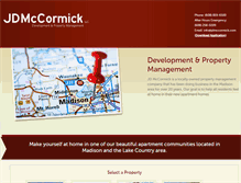 Tablet Screenshot of jdmccormick.com